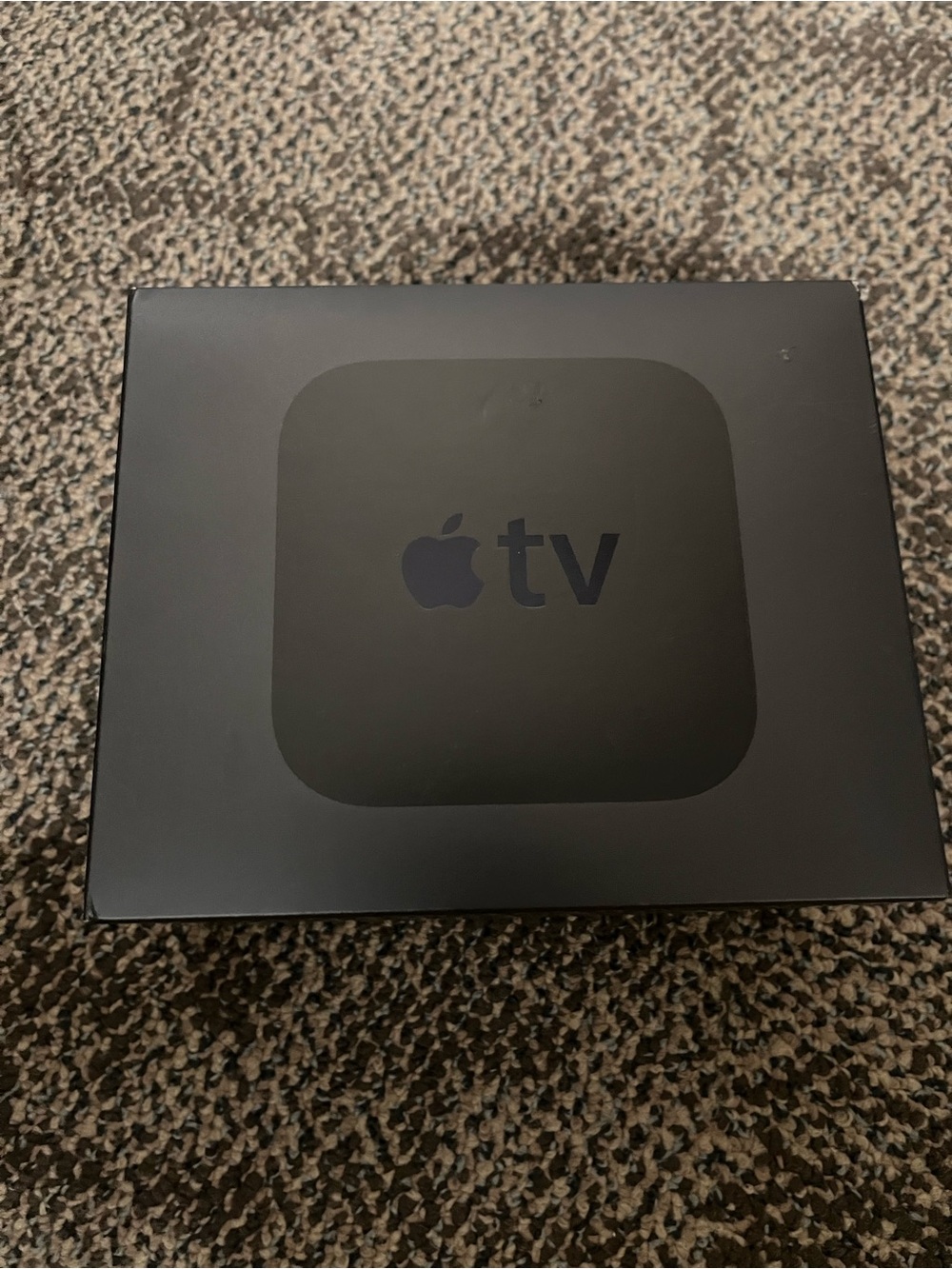 Apple TV 4K Black Streaming Device Box